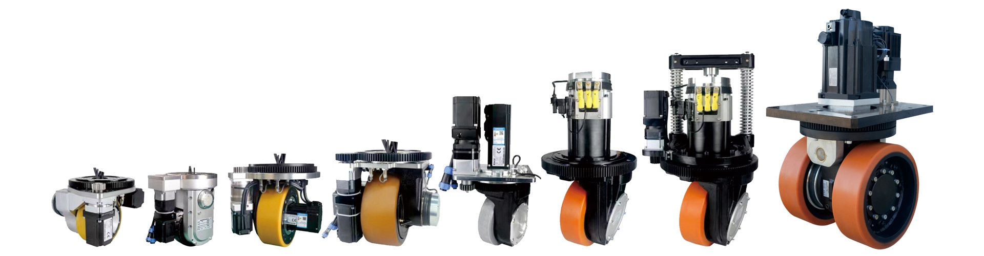 Roue d'entraînement horizontale